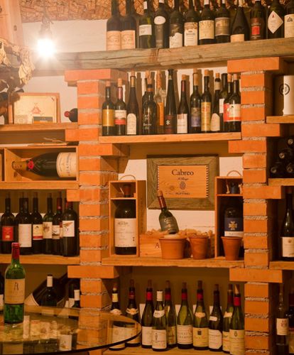 Nella cantina dei vini