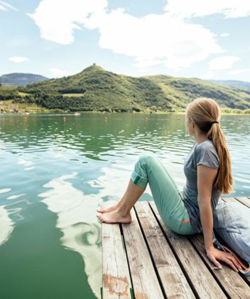 At a Bathing Lake