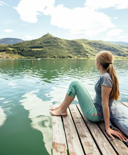 At a Bathing Lake