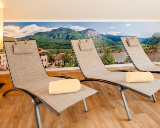 Loungers in the Relaxation Room