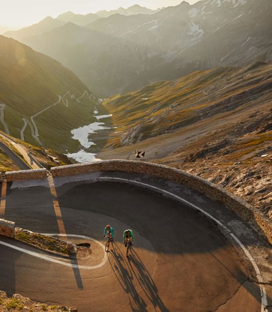 Tour di bici da corsa